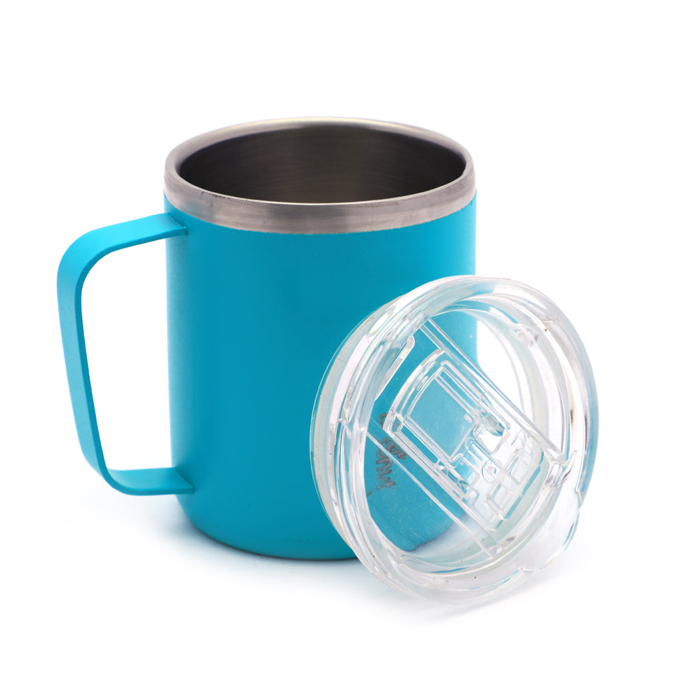 Coconut Stainless Steel Double Walled Colour Design Coffee Mug With Le   Coconut Store