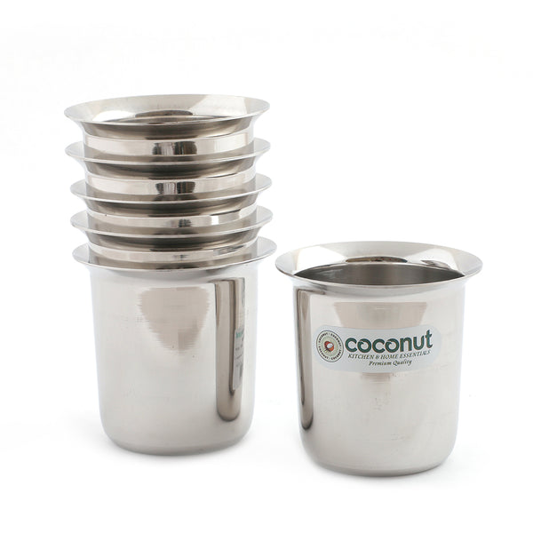 Coconut D11 Mini Coffee Glass (Stainless Steel, Food Grade)