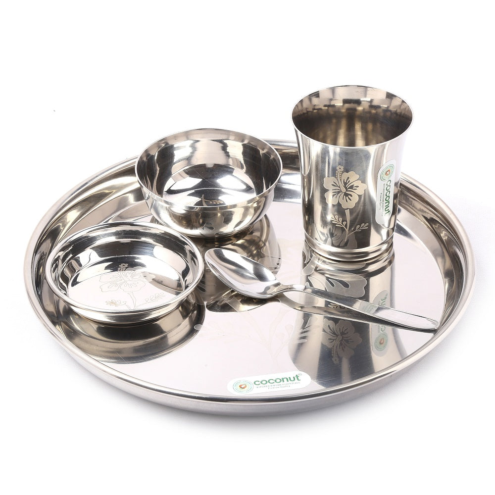 Steel dishes outlet set