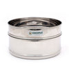 Coconut Stainless Steel 2-Tier Pressure Cooker Separator Set | Stackable Cooking Containers | Rust-Proof, High-Grade Mirror Finish.