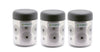 Coconut Daisy Stainless Steel Jumbo Matt Containers  -Set of 3 (Capacity 500 ML Each)