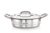 Coconut Elementary Stainless Steel Hammered Design Capsulated Skillet For Cook n Serve - 1 unit