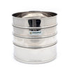 Coconut Stainless Steel 4-Tier Pressure Cooker Separator Set | Stackable Cooking Containers | Rust-Proof, High-Grade Mirror Finish.
