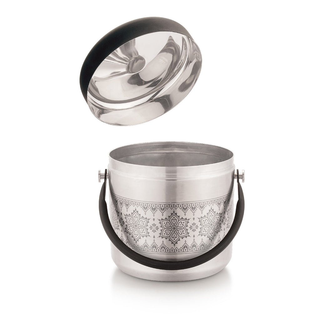 Coconut Stainless Steel Unique Design Container/Box with Pipe Handle ...