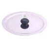Coconut Stainless Steel Lids with knob - Lid / Ciba / Tope Cover, Sturdy, Strong, Heavy Gauge, Mirror Finish, Suitable for Pot, Pans, Kadai, Tawa, Model - Hole Ciba