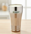 Coconut A31 Milo Lassi Glass Set of 2, 650ml Each | Premium Matte Finish Stainless Steel Lassi Glass | Food Grade Steel Drinking Tumbler | Ideal for Lassi, Milk, Buttermilk, Protein Shakes & Smoothies | Rust Proof, BPA Free, Dishwasher Safe.