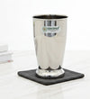 Coconut Eagle Stainless Steel Lassi Glass Set of 2 (700ml Each) | Heavy Gauge Mirror Finish Drinking Tumbler | Steel Glass for Lassi, Chaas, Milkshake, Bournvita, Water & Juice | Rust Proof | Model B36 Eagle.