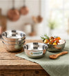Coconut C19 Chaliya Stainless Steel Bowl Set of 6 | Multipurpose Serving Katori/Vati Set | Mirror Finish | Rust Proof | Dishwasher Safe | Available in 100ml, 150ml, 200ml, 250ml & 300ml.
