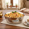Coconut C28 Alaska Stainless Steel Bowl | Mirror Finish Serving Bowl | Available in 550ml, 700ml, 900ml & 1150ml | Food Grade, Rust-Proof, Durable & Dishwasher Safe | Multipurpose Kitchen Bowl (Pack of 1).