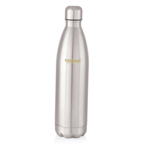 Coconut WB31 HC Cola Stainless Steel Vacuum Insulated Water Bottle – 500ml / 750ml / 1000ml | 24 Hours Hot & Cold Bottle | Leak-Proof BPA-Free Flask for Office, Gym, School & Travel.