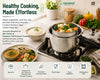 Coconut CS Combo 8 Stainless Steel Cooker Separator Set for Hawkins 3 Ltr Classic & Stainless Tall Pressure Cookers | 2-Piece Steaming & Cooking Separator | Food Grade | Rust Proof | Dishwasher Safe | Not for 3L Classic Low Height.