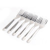 Coconut Stainless Steel Fork - Pack of 6, Multi-Purpose Fork for Breakfast, Lunch, Dinner to eat Fruits, Salad, Model- R2 Sigma Fork