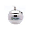 Coconut Stainless Steel - Ghee Pot for Storing & Serving Oil, Pickle, Ghee | Oil dispenser | Ghee pot with spoon | Ghee Dhani | Matka Shape Gheet Pot | Pickle Container, Mirror Finish, Model - GP 10