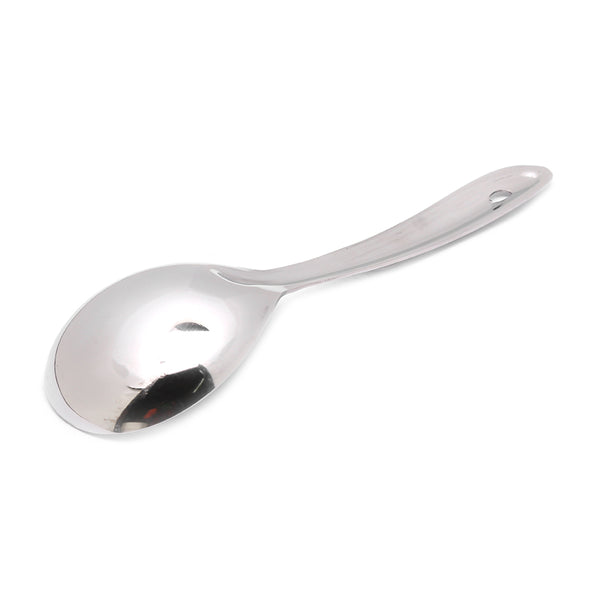 Coconut Stainless Steel Oval laddle - Cooking Spoon | Cooking & Serving Spoon | Chamcha | Ladle | Oval Ladle | Karchi | Serving Spoon for Rice, Pasta, Sabzi, Model - L8 Plus Oval