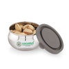 Coconut S106 LP Bulging Stainless Steel Lunch Box with Lid | Premium Food Grade Steel Tiffin | Compact Leak-Resistant Storage Container | Ideal for Office, School & Travel.