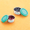 Coconut S113 Stainless Steel Round Chutney Container Set of 2 (20ml & 30ml) | Leakproof Mini Storage Boxes with Lid | Food Grade, Rust-Proof Small Sauce & Pickle Containers.