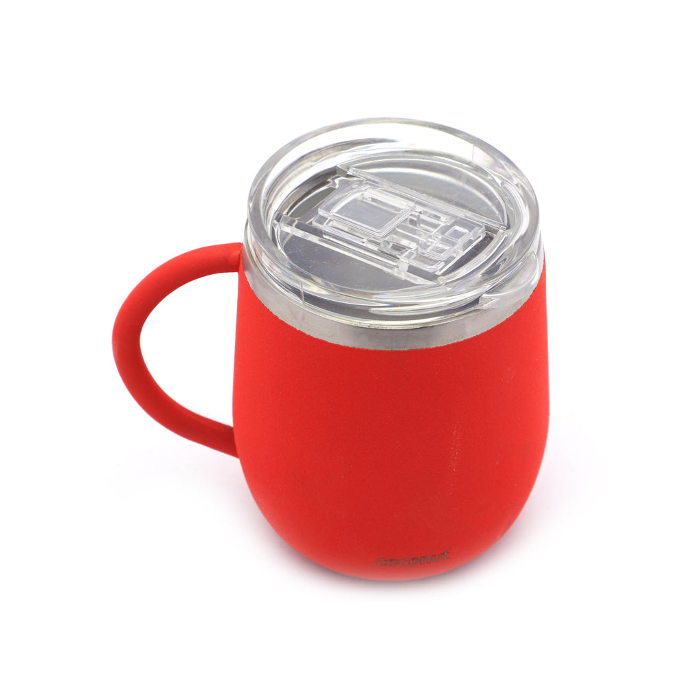 Coconut Stainless Steel Double Walled Colour Design Coffee Mug With Le –  Coconut Store