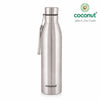 Coconut WB19 Thames Stainless Steel Water Bottle with Strap | Leakproof, Rust-Proof, BPA-Free, Durable Metal Bottle | Sleek Matte Finish | Ideal for Office, Gym & Travel.