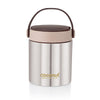 Coconut WB33 Stainless Steel Insulated Soup Jar (500ml) – Hot & Cold Vacuum Food Flask with Foldable Handle | Leak-Proof Lunch Container for Office, School & Travel | BPA-Free Food Grade Steel.