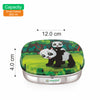Coconut S104 JK Stainless Steel Lunch Box | Sleek Square Tiffin Box with Designer Lid | Food Grade Steel, Leak-Resistant, Rust-Proof & Durable | Ideal for Kids School, Office & Travel.