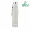 Coconut WB20 Rhine Stainless Steel Water Bottle (Grey/Black) | Leakproof, BPA-Free, Rust-Proof Metal Bottle with Strap | Durable & Stylish for Office, Gym & Travel.