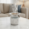 Coconut Stainless Steel Mini Coffee Glass Set | 150ml & 250ml Capacity Options | Heavy Duty 18 Gauge Steel | Food Grade & BPA Free | Mirror Finish Kolga Glass | Ideal for Coffee, Tea, Milk, Water, Juice & Beverages | Model D11.
