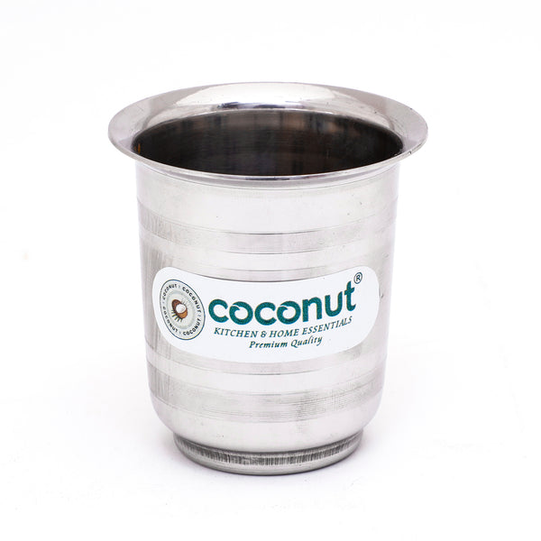 Coconut Coffee Glass - D15 (Set of 6)(Stainless Steel, Food Grade)