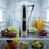 Coconut Stainless Steel Sleek 650ml | Water Pitcher with Lid & Handle | Stainless Steel Water Jug for Water, Juice, Lemonade & Beverages | Food Grade, BPA Free, Rust Proof | Home, Hotel & Party Use | Model Fride Jug.