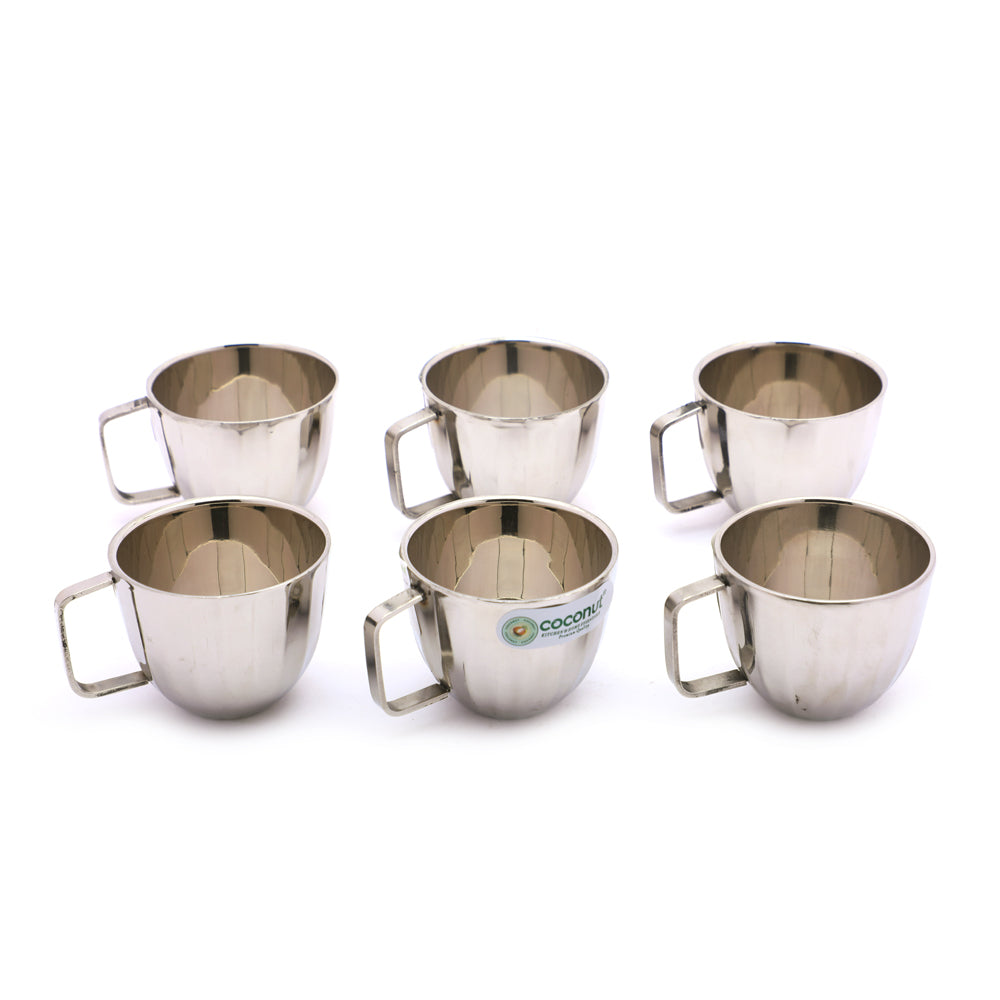 Coconut Citrus Stainless Steel Double Walled Design Mug – 100ml
