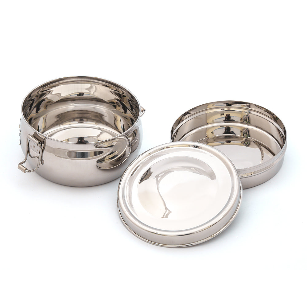 Coconut Stainless Steel Round Lunch Box 1Unit Coconut Store