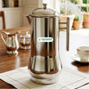 Coconut Stainless Steel Centura Jug 1.75 Liter | Water Pitcher with Lid & Handle | Stainless Steel Water Jug for Water, Juice, Lemonade & Beverages | Food Grade, BPA Free, Rust Proof | Home, Hotel & Party Use | Model J14 Centura.