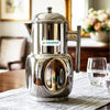 Coconut Stainless Steel Tucson Jug 1.75 Liter | Fridge Water Jug with Lid & Handle | Stainless Steel Water Pitcher for Water, Juice, Lemonade & Beverages | Food Grade, BPA Free, Rust Proof | Home, Hotel & Party Use | Model J17 Tucson.