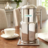 Coconut Stainless Steel Venue Jug 1.75 Liter | Fridge Water Jug with Lid & Handle | Stainless Steel Water Pitcher for Water, Juice, Lemonade & Beverages | Food Grade, BPA Free, Rust Proof | Home, Hotel & Party Use | Model J18 Venue.