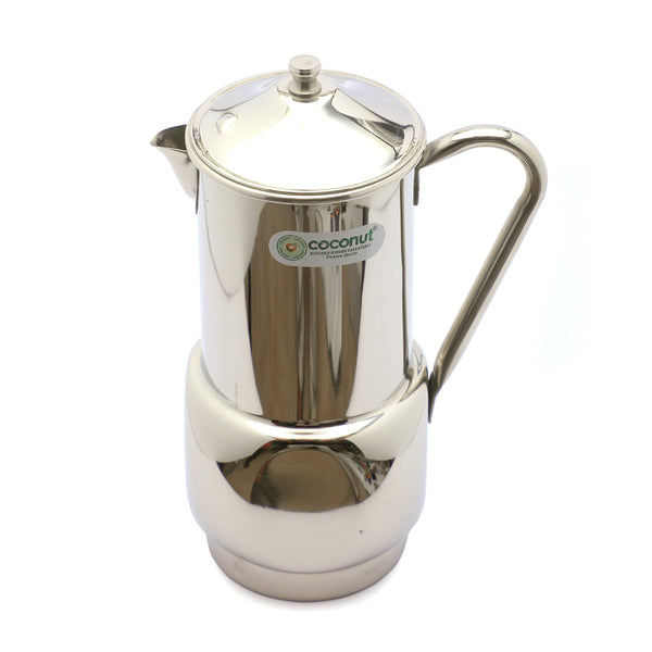 Coconut Stainless Steel Water Jug For Home/Office - 1 Unit - 1000ML