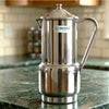 Coconut Stainless Steel Basil Jug 1 Liter | Fridge Water Jug with Lid & Handle | Stainless Steel Water Pitcher for Water, Juice, Lemonade & Beverages | Food Grade, BPA Free, Rust Proof | Home, Hotel & Party Use | Model J22 Basil.