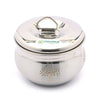 Coconut Stainless Steel Laser Engraving With Matt Finish Occasion Storage Container/Multipurpose Container