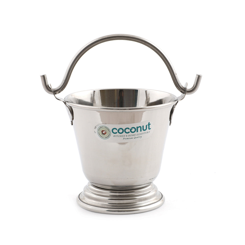 Coconut Stainless Steel Pine Baby Basket 1*3 for table serving