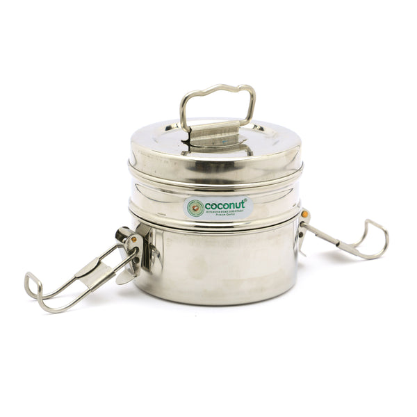 Coconut Stainless Steel BTS Tiffin/Lunch Box/Container Lunch Box - 1 Unit