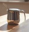Coconut Stainless Steel Water Sipper with Straw Spout | Heavy-Gauge, Rust-Proof & Durable | Mirror Finish | BPA-Free, Eco-Friendly & Dishwasher Safe | Ideal for Kids & Adults | Multipurpose for Water, Juices, Lemon Water, Buttermilk, or any Cold Beverage.