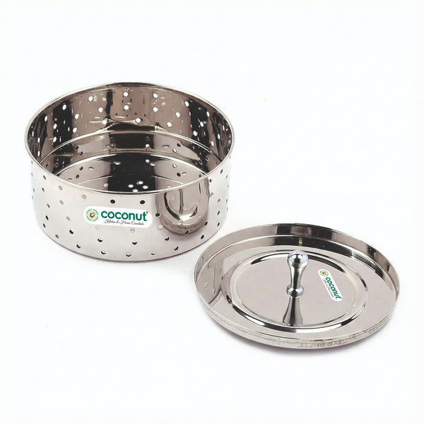 Coconut Stainless Steel Round Paneer Maker | Food-Grade SS, Durable & Rust-Resistant | Easy Homemade Paneer, Tofu & Cheese Maker | Ideal for Indian Kitchen.