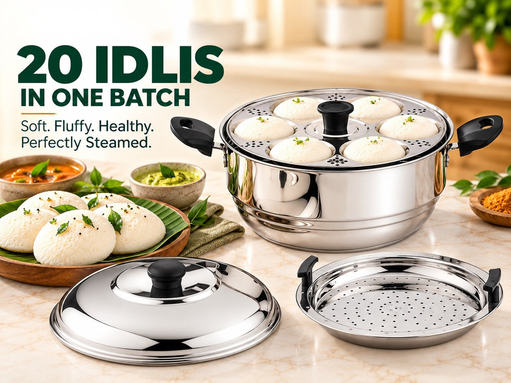 Coconut 20 Idli Steamer - Main Image