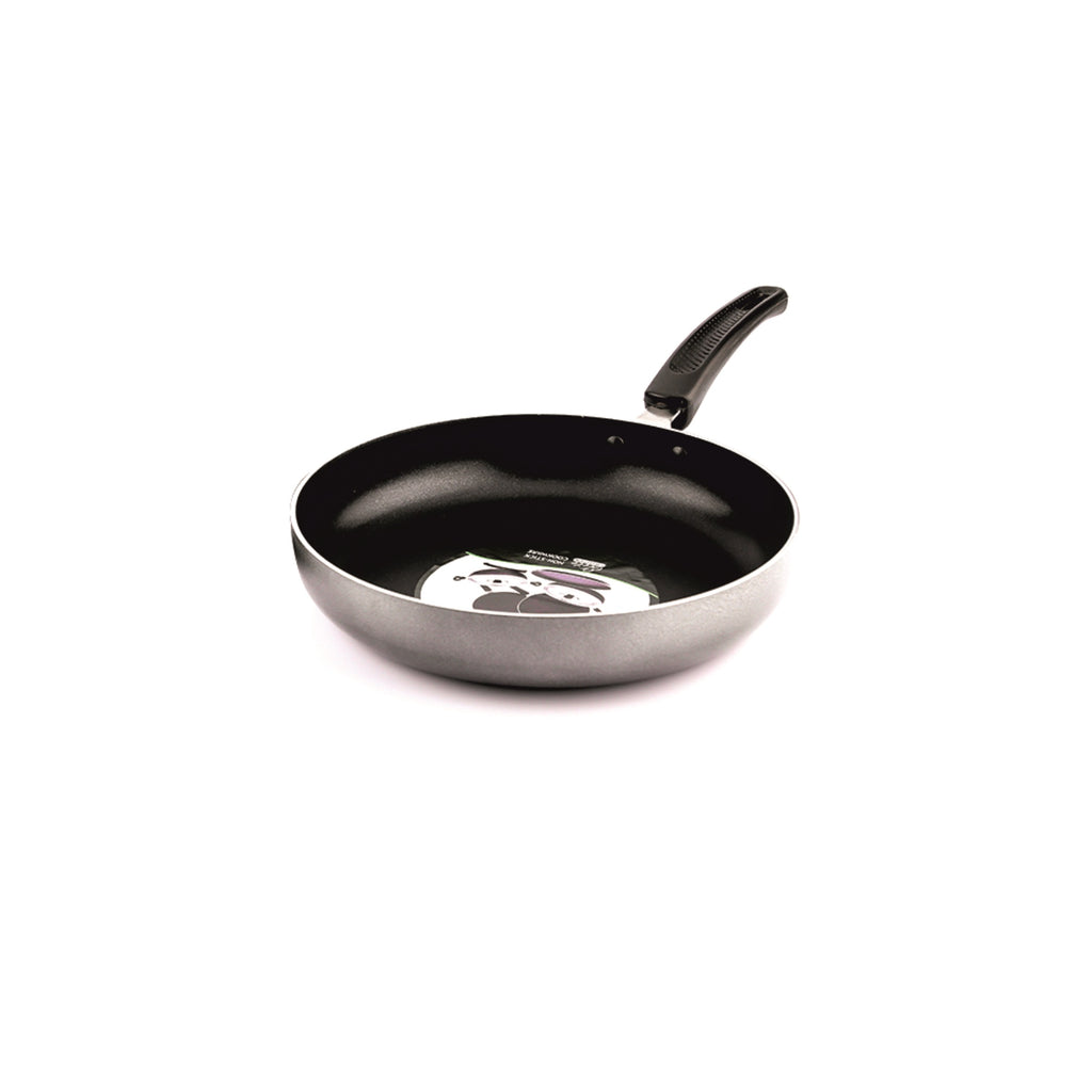 Coconut Non-Stick Frypan - Ideal for Saute Vegetable, making Curries, Round base, Gas Stove compactible, Model - Frypan Hammertone