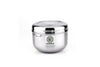 Coconut Stainless Steel S18 Capsule Puri Dabba - 1 Unit, Silver