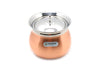 Coconut Stainless Steel - Cookware/ Supreme Copper  Handi With Lid-1 Unit