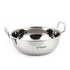 Coconut Stainless Steel Plain Kadai - Heavy Gauge, Mirror Finish, Cooking kadai, Serving Kadai, Plain Kadai, Model - Plain kadai