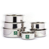 Coconut Stainless Steel Plain Kadai - Heavy Gauge, Mirror Finish, Cooking Tope, Low Height Tope, Dwarf Pan Model - Nano Tope