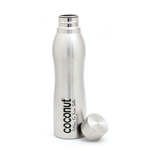 Coconut Stainless Steel WB5 Veda Water Bottle/College Bottle/School Bottle/Gym Bottle/Office Bottle - Capacity -1000 ML