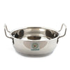 Coconut Stainless Steel Capsulated Kadai -  Heavy Gauge, Mirror Finish, Sandwich bottom, Induction Base Kadai, Model-Capsulated Kadai