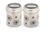Coconut Stainless Steel Freedom Canister - Round Deep Dabba with C-thru Lid, Heavy Gauge, Joinless, Food safe, Container for Storage / Deep Dabba / Vertical Canister / Multipurpose storage box, Model - E15 Freedom Canister - 750ML