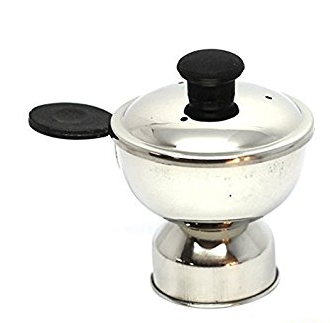 Coconut Stainless Steel Puttu Cup - 200ml, Heavy gauge, Mirror Finish, Puttu Cup / Puttu Steamer / Pressure Cooker Puttu, Model - Puttu Cup